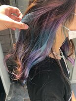 ビヨンドイー(beyond E)&nbsp;イヤリングカラーグリッターオーロラカラー