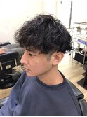 波打ちパーマ
