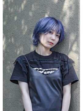 ノード(NODO) ラピスラズリカラーのショートウルフ