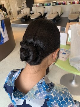 カイム ヘアー(Keim hair) 浴衣ヘアセット/アップスタイル/夏/ヘアアレンジ/20代30代40代