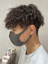 ローウェ バイ フィフス 立川メンズサロン(Louwe by fifth)&nbsp;ツイストスパイラルパーママッシュメンズパーマ波巻きパーマ