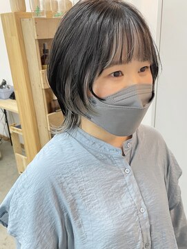 キューズ クラブ(cuz KLUB) 【cuzKLUB】インナーカラーホワイトウルフ【池袋】