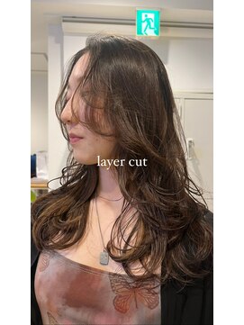 ベンジー 登戸店(benji) 巻いても巻かなくても可愛さ満点!レイヤーカット!『登戸』