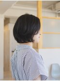 丸みショートボブ