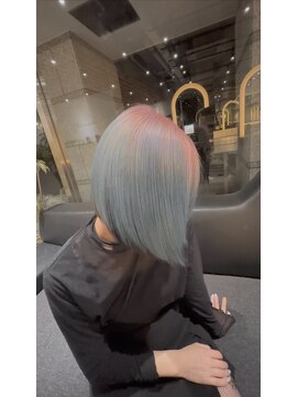 サロンドミルク 新百合ヶ丘店(salon de MiLK) 【ピンク×水色】！[艶カラー/新百合ヶ丘]