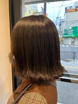 ヘアスペースブルーム エボリューション 庄内店(HAIR SPACE BLOOM evolution)&nbsp;【庄内店/カット】顔周り/外ハネボブ/10代 20代