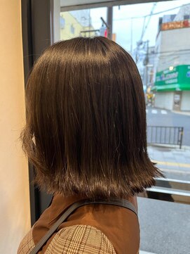 ヘアスペースブルーム エボリューション 庄内店(HAIR SPACE BLOOM evolution) 【庄内店/カット】顔周り/外ハネボブ/10代 20代