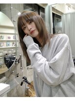 ベンジー 学芸大学店(benji) ブリーチなしオリーブカラー