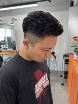 レブ 三条河原町(Reb,)&nbsp;メンズショートツーブロックメンズパーマ眉毛