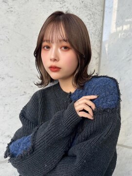 ジーナ 渋谷本店(Zina) 髪質改善＊大人ミニウルフレイヤーボブ＊美髪【Zina宮益坂】