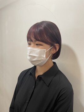 ヘアーアンドメイクアップモパ ミニボブ