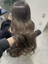 ソヨン 金山店(SOYON)&nbsp;ロングレイヤー/オリーブグレージュ/透明感カラー/赤み消し