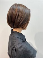 ジエクト アイロ(The Ect ilo)&nbsp;顎ラインショートボブ×ブラウンカラー　メルティカラー