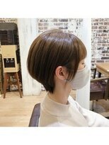 グラスヘア(Grous hair)&nbsp;骨格補正ミニショート♪30代40代50代【Grous hair錦糸町】