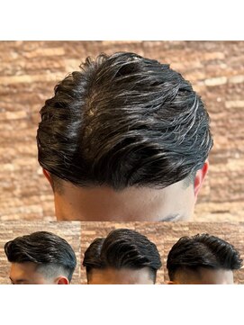 アールドボーテ 理容室(R de Beaute) 毛流れパーマ　ビジネスシチサン　〈銀座〉〈理容室〉