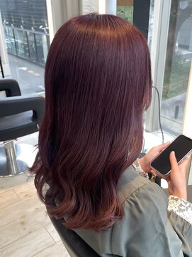 インク サカエ(inq sakae) ブリーチカラー/ラベンダーピンク/髪質改善