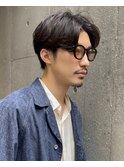 大人のニュアンスセンターパートショート
