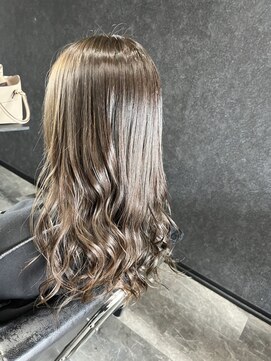 アローズ 荒尾店(arose) オリーブカラー+髪質改善トリートメント