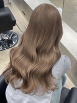 ペレ 栄店(PELE) くびれヘア/アプリコットオレンジ/夏のヘアアレンジ/栄