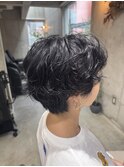 ショートパーマ