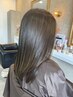 カット、艶髪メテオカラー￥17800～