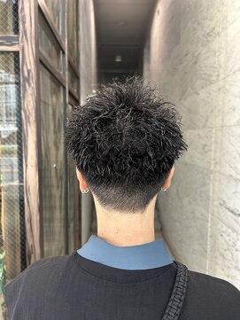 アース 天満橋店(HAIR & MAKE EARTH) ◎スパイキーショート×フェード◎ビジネス清潔感