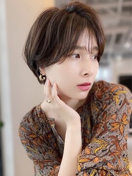 ジ エクト リアン 箕面店(The Ect Lien) 似合わせカット/似合わせカラー 箕面/ショート・ショートボブ