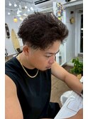 メンズサロン20代30代40代ツイストスパイラルパーマ刈り上げ