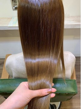マァロ(malo.)の写真/繰り返しのケアで髪質改善◎カラーや乾燥、毎日のアイロンで受けたダメージをしっかり補修し理想の艶髪に◇