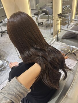 ジーナ 天神(Zina) ブラウンカラー/ココアベージュ/オリーブグレー/黒髪[福岡天神]