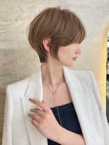 ロンドソレイユ 池袋(Lond soleil)&nbsp;くすみベージュ/ショート/前髪/レイヤー/髪質改善/縮毛矯正/池袋