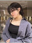 透明感カラー/色落ちまで綺麗/赤みなしカラー/暗髪/恵比寿駅
