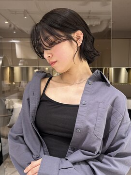 透明感カラー/色落ちまで綺麗/赤みなしカラー/暗髪/恵比寿駅