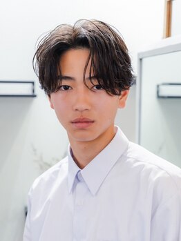 ハルクファースト 札幌(HRK 1st.)の写真/【札幌/大通】ビジネスシーンで最も大切な”爽やかさ”を自然な毛流れ(ニュアンスパーマ)でご提供◎