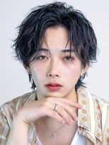 オーシャントーキョーオーバー 渋谷(OCEAN TOKYO OVER)&nbsp;韓国センターパートコンマバングフェザーパーマニュアンス