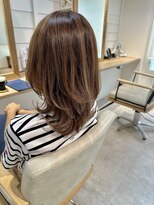 ヘアデザイン アニー(Hair Design Annie) レイヤー x ベージュ