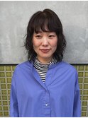 ミディアムレイヤー　ラフパーマ