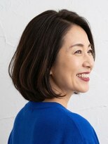 と和×美髪クリニック 巣鴨店&nbsp;お手入れ簡単。40代の大人上品ショート。ひし形シルエット