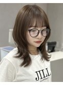 韓国春ウルフカット◎くびれシルエット大人可愛い小顔ヘア