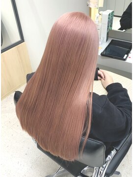 フィゼル 梅田茶屋町(fizelle) 髪質改善☆ 光沢感たっぷりダブルカラー【フィゼル茶屋町店】