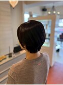 コンパクトショートボブ