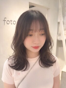 フォト 新宿(foto) ミディアムレイヤー/髪質改善/イメチェン/ベージュカラー/新宿