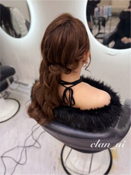ヘアセット クラン ソア 心斎橋店(hair set Clan soar) サイドおろし【クランソア】ヘアメ/ヘアセット/心斎橋