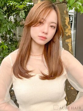 オーブヘアー マーゼル 上田店(AUBE HAIR mazzel) 20代・30代_前髪なし_小顔ワンカール