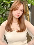 20代・30代_前髪なし_小顔ワンカール