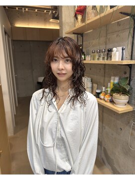 ほきもと美容室 ゆるウェーブパーマ