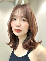 アンアミ オモテサンドウ ザ ツー(Un ami omotesando THE2)&nbsp;くびれヘア/レイヤーカット/ミディアムヘア/大人ヘア