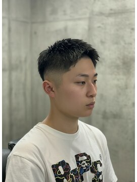 ヴェルゴ 沖浜店(vellgo) スキンフェードスパイキーショートアップバング