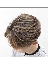 ホワイト(WHITE)&nbsp;メンズバレイヤージュ(ブリーチ1回)