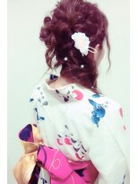 アクティフ(actif)&nbsp;浴衣アレンジ